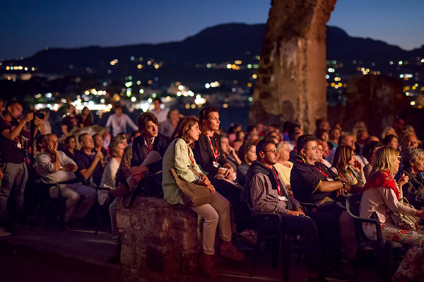 Il pubblico del festival di Ischia